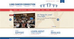 Desktop Screenshot of lungcancerconnectioninc.org